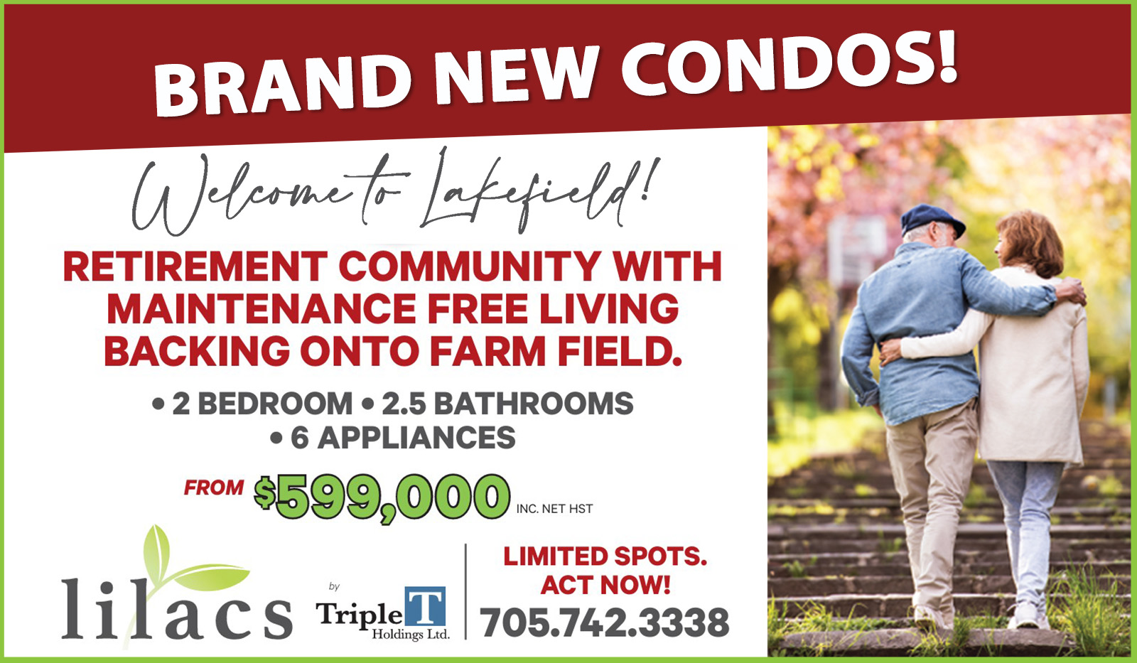 lilacs lakefield retirement condos